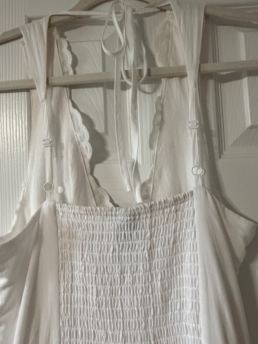 Wild Fable White Lace Embroidered Maxi Sundress - NWOT size S - Picture 5 of 8